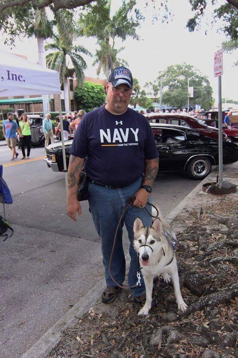 Freyja And Myself Working At Friday Fest At The Dog's For Life Tent.
