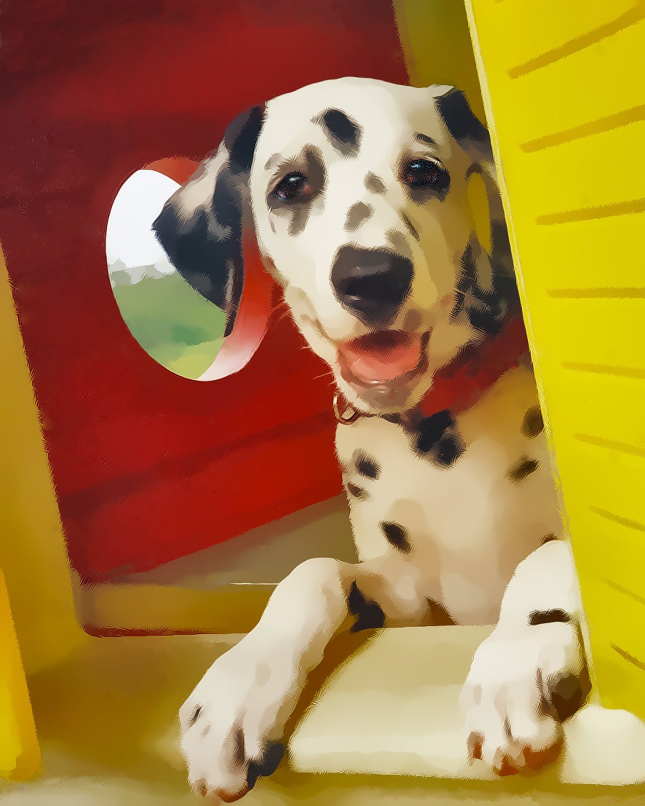 Gypsy As A Pup, Welcome Home