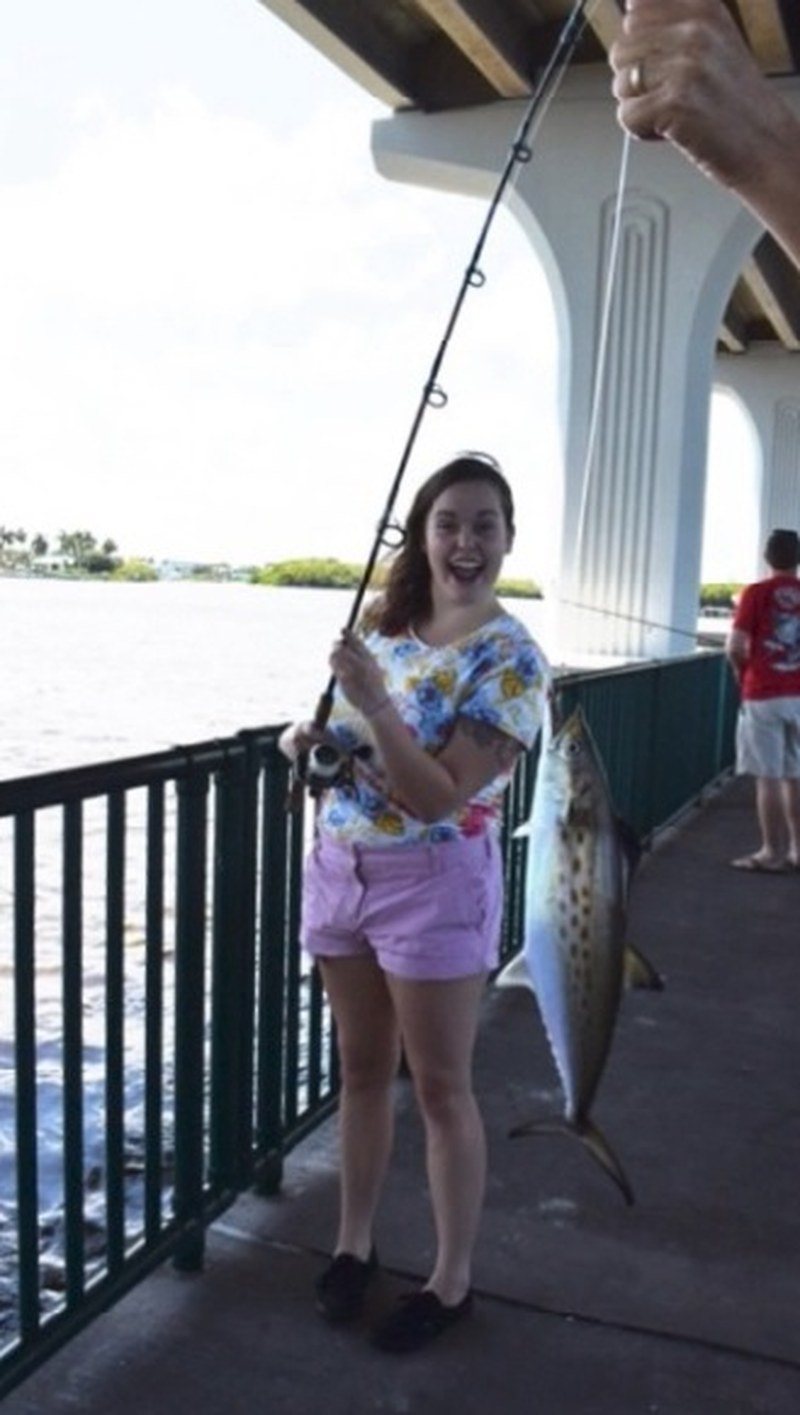 Her First Catch!