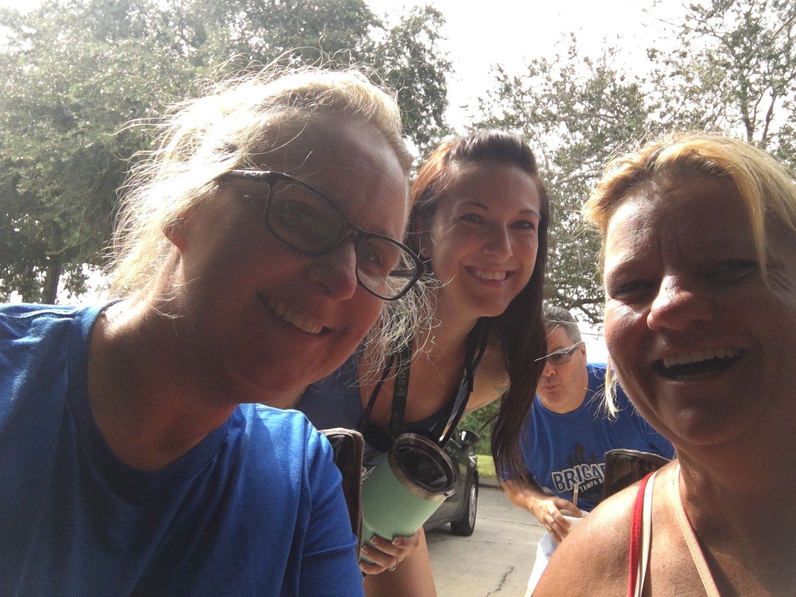 PHOTO BOMBED - TWICE !!