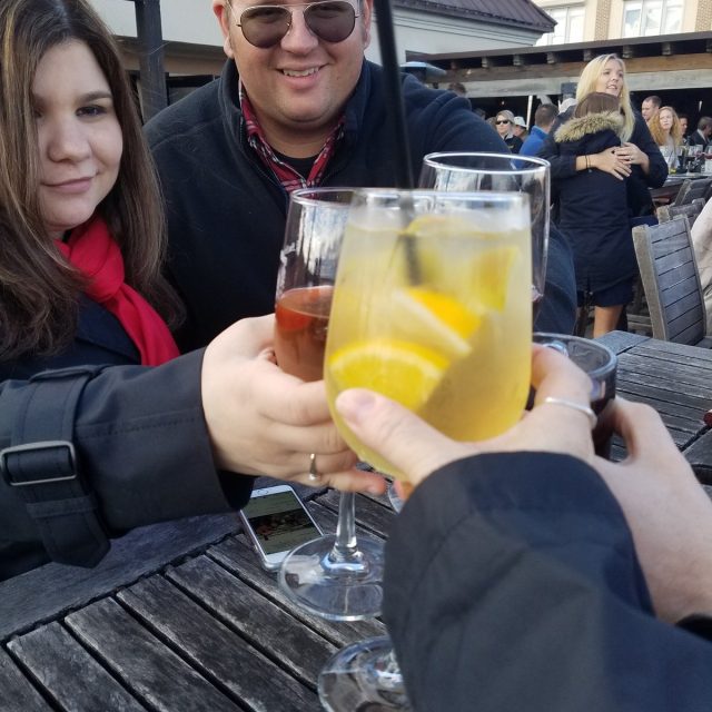 Cheers To Friends And Family