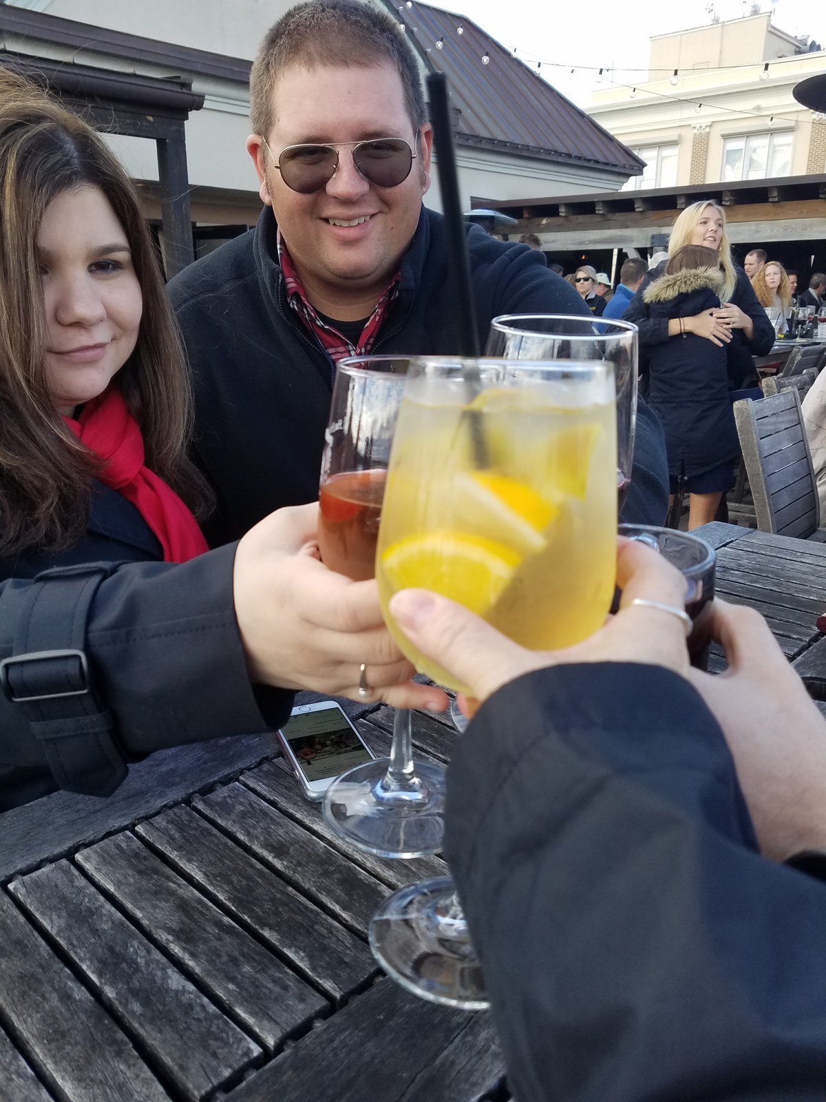 Cheers To Friends And Family
