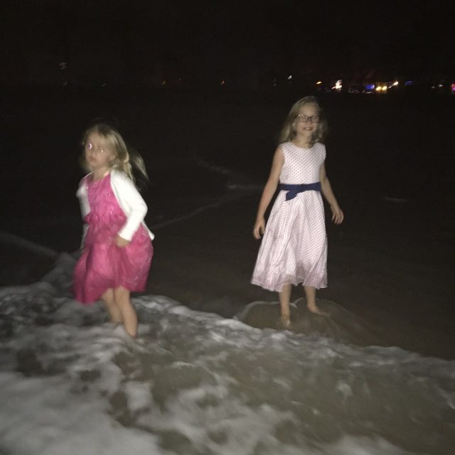 Sandy Feet, Blue Moon, Sand And Surf. Does It Get Any Better?