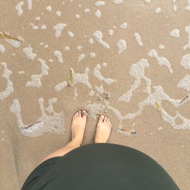 "Barely There" Sandy Toes