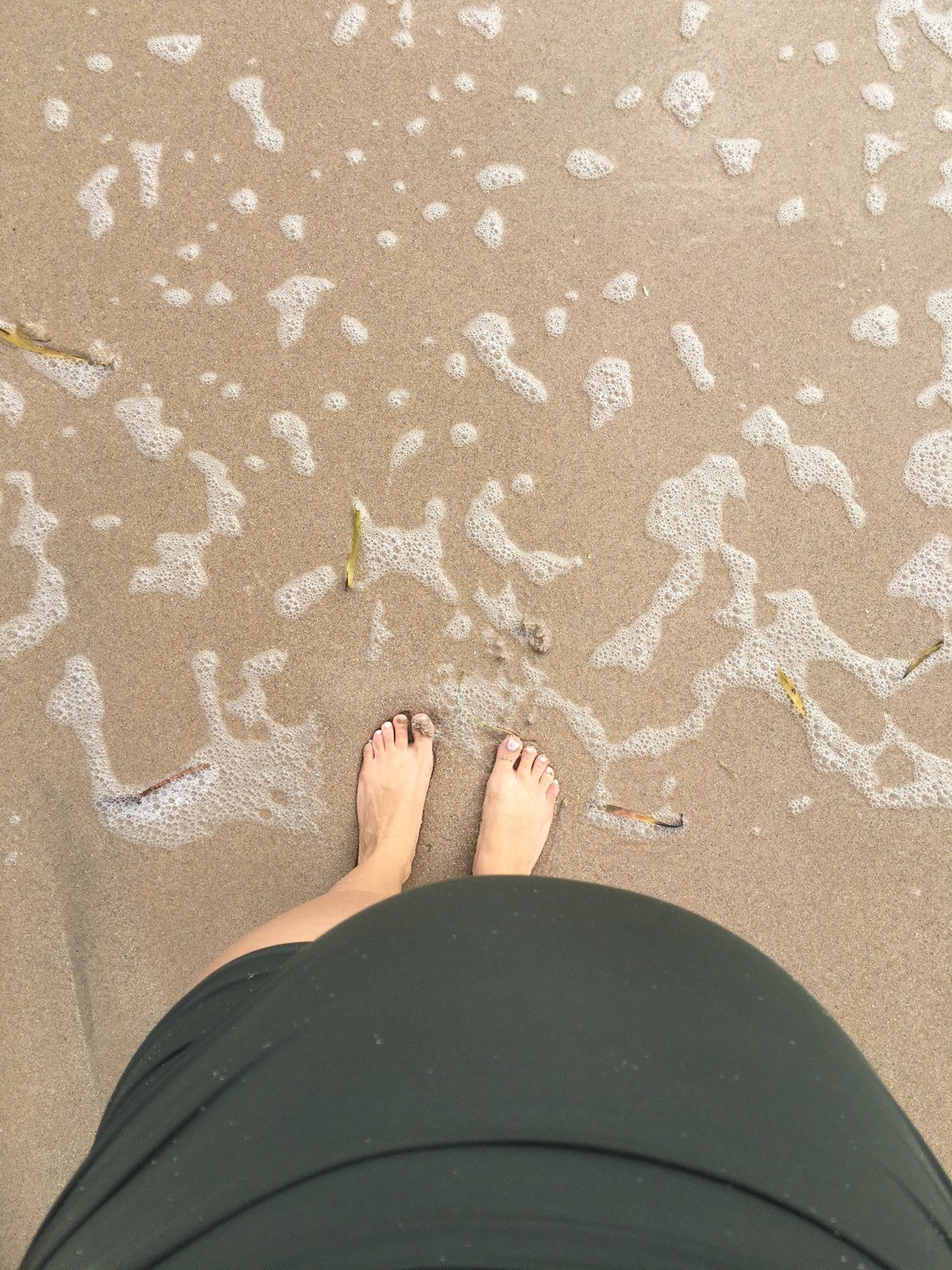 "Barely There" Sandy Toes