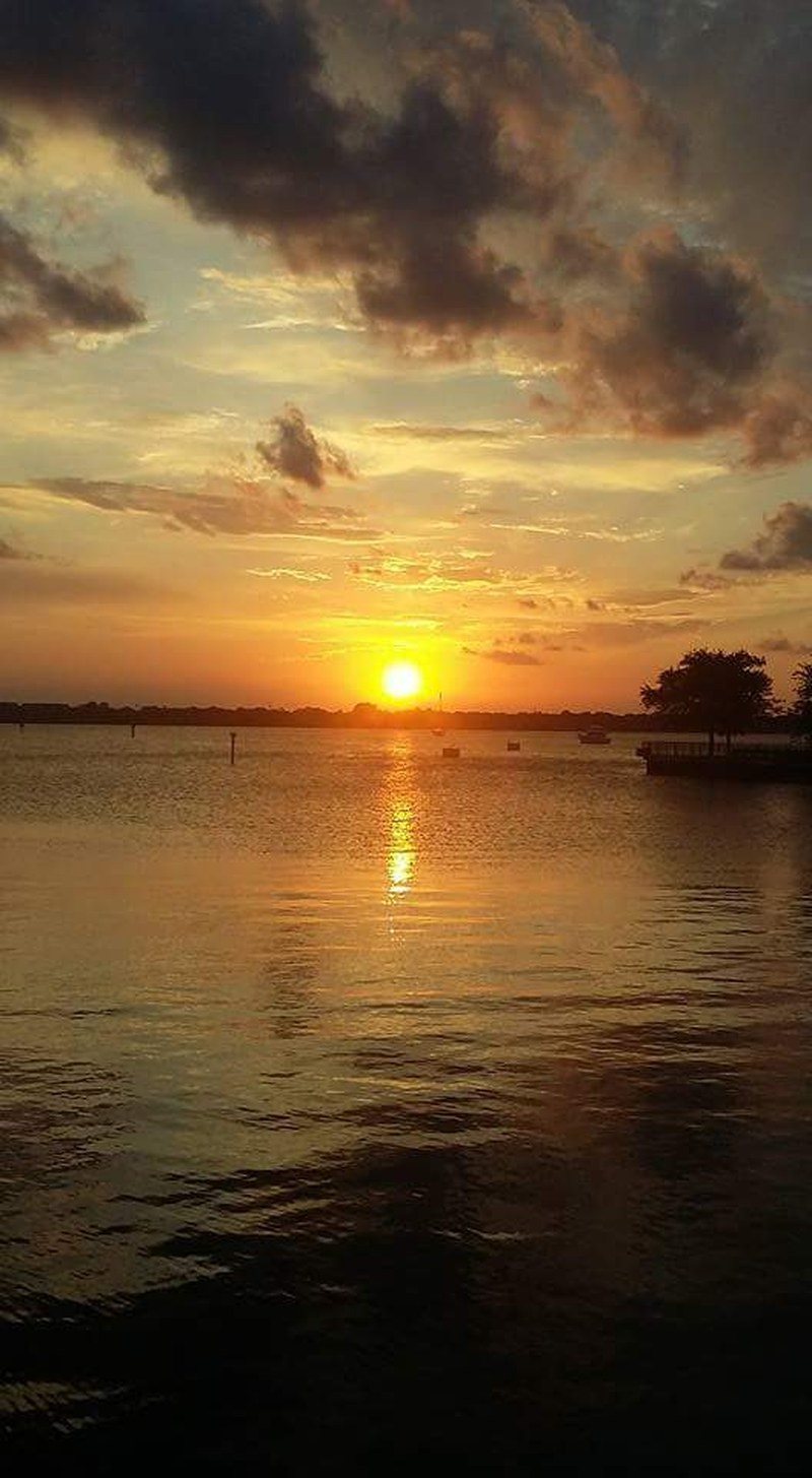 Sunset On The River