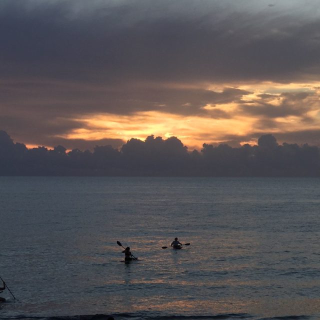 Early Morning Kayakers