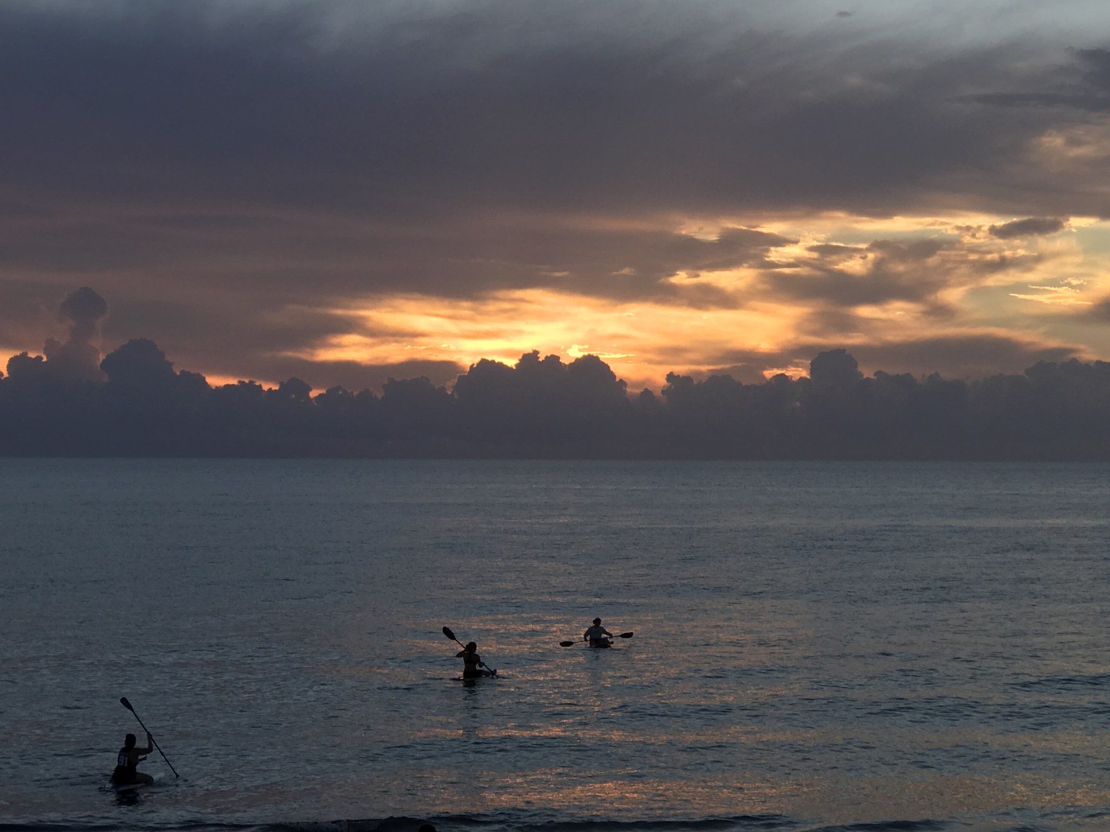 Early Morning Kayakers