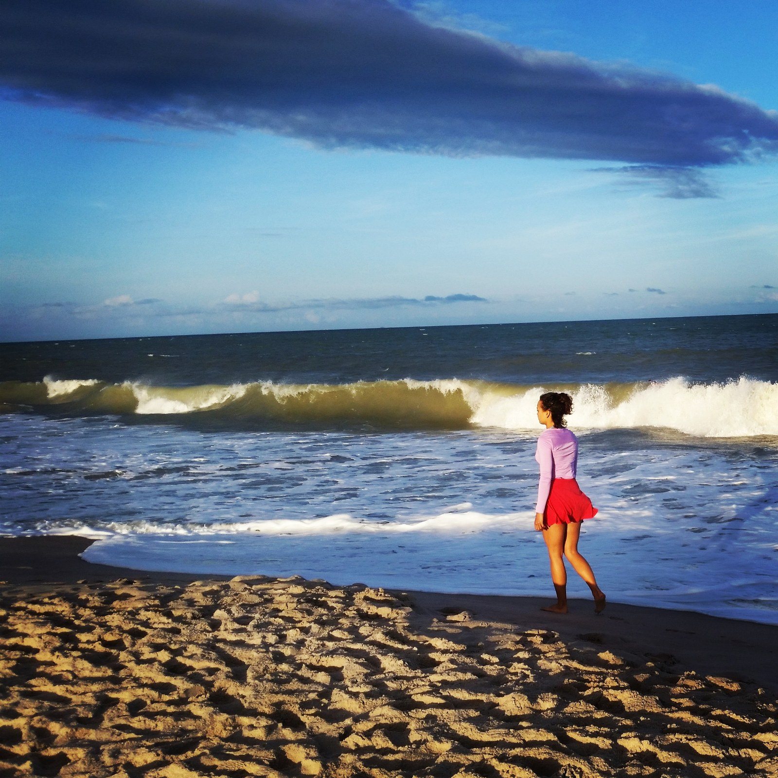 Late Day Walk In Paradise