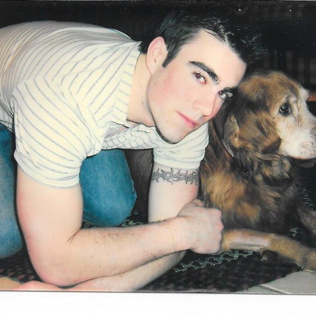 My Angel Son And His Angel Dog Sasha