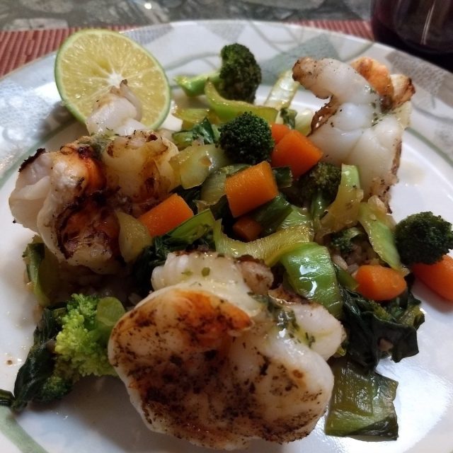 Shrimp And Veggie Stir Fry