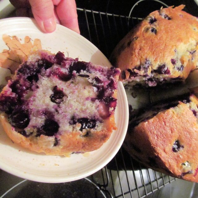 My Blueberry Pound Cake