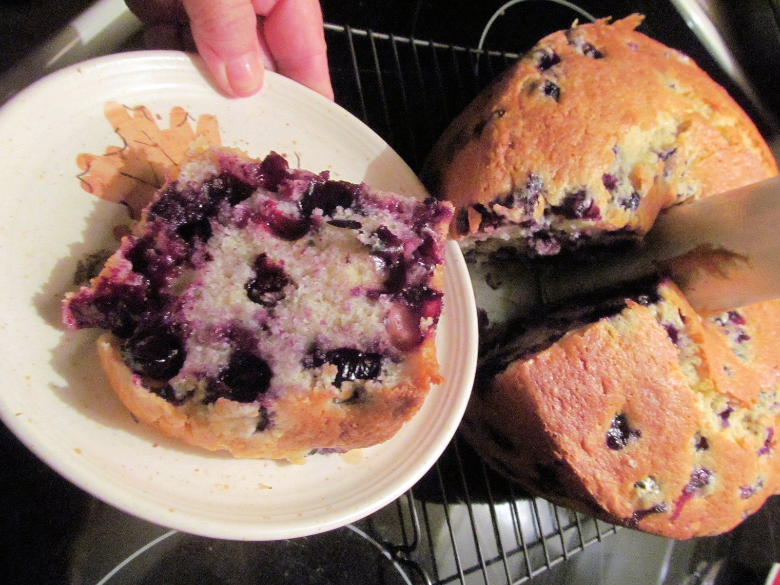 My Blueberry Pound Cake