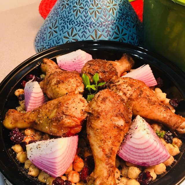 Tagine Chicken And Garbanzos