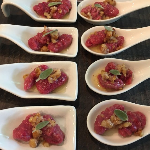 Beet Gnocchi's