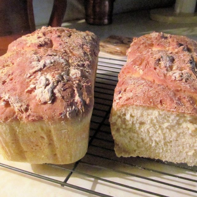 My Homemade English Muffin Bread