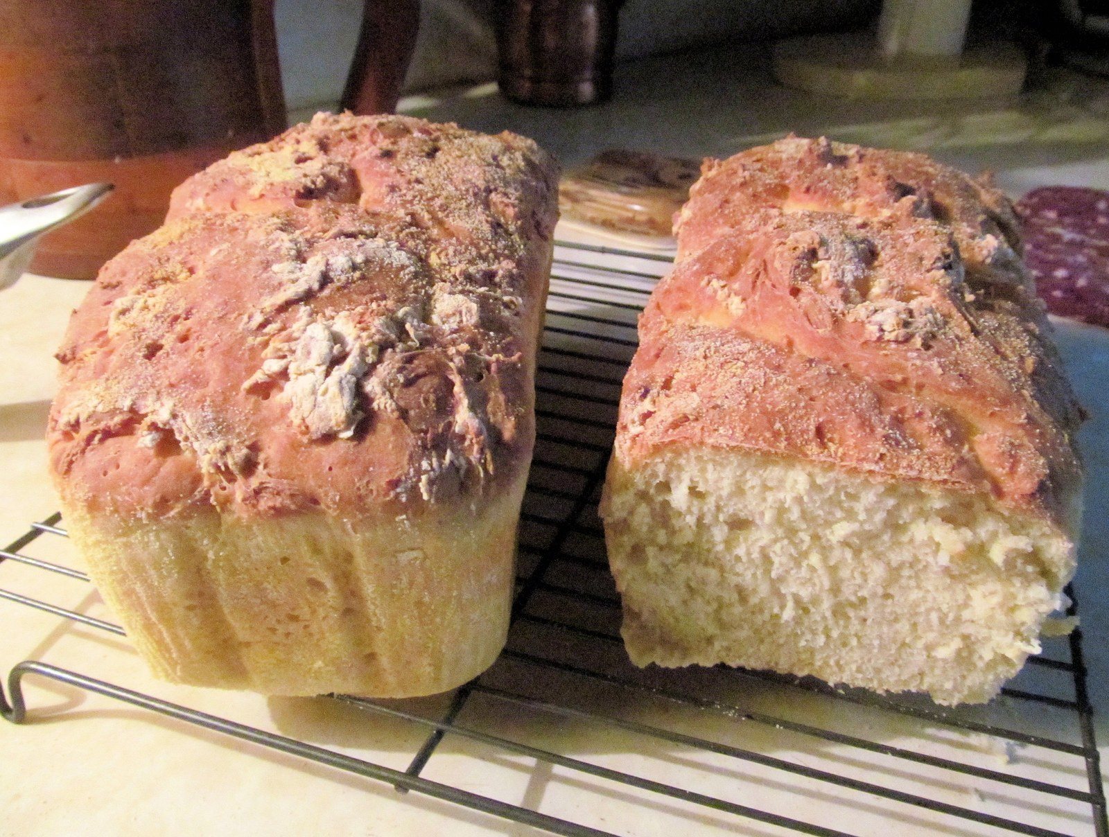 My Homemade English Muffin Bread
