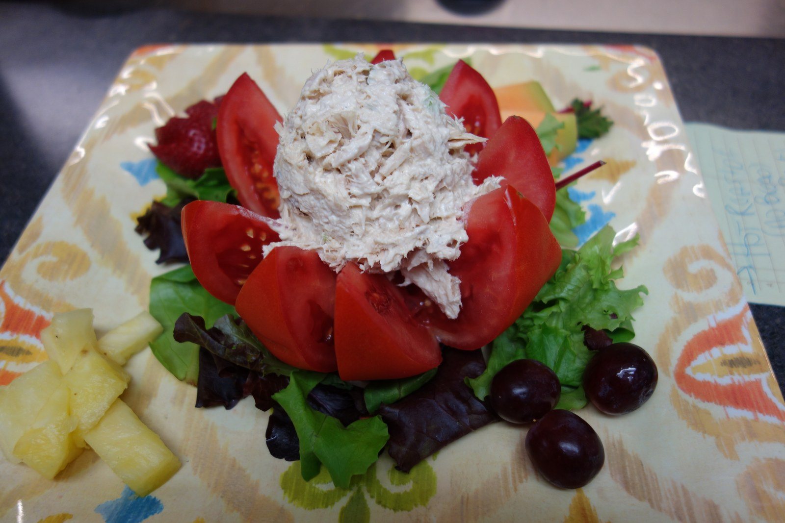 Tuna Salad Stuffed Tomato