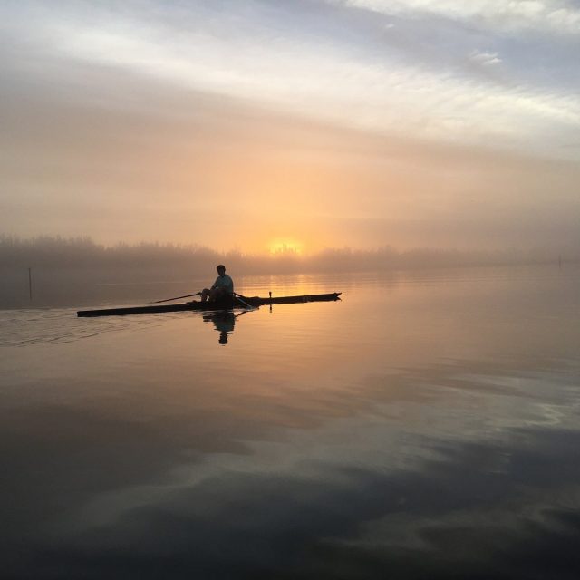 Foggy Sunrise On Indian River