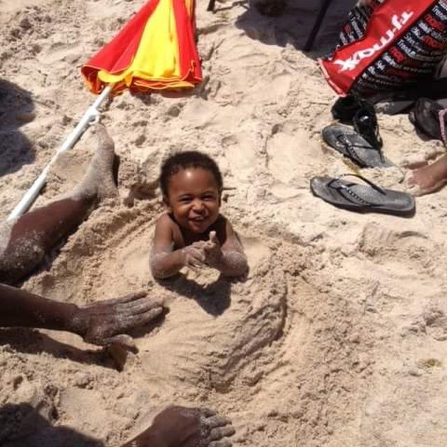 Buried In The Vero Beach Sand