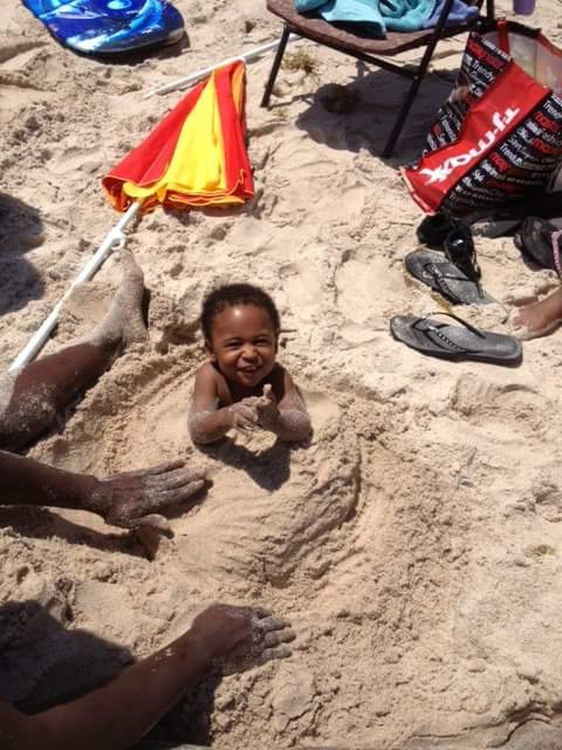 Buried In The Vero Beach Sand
