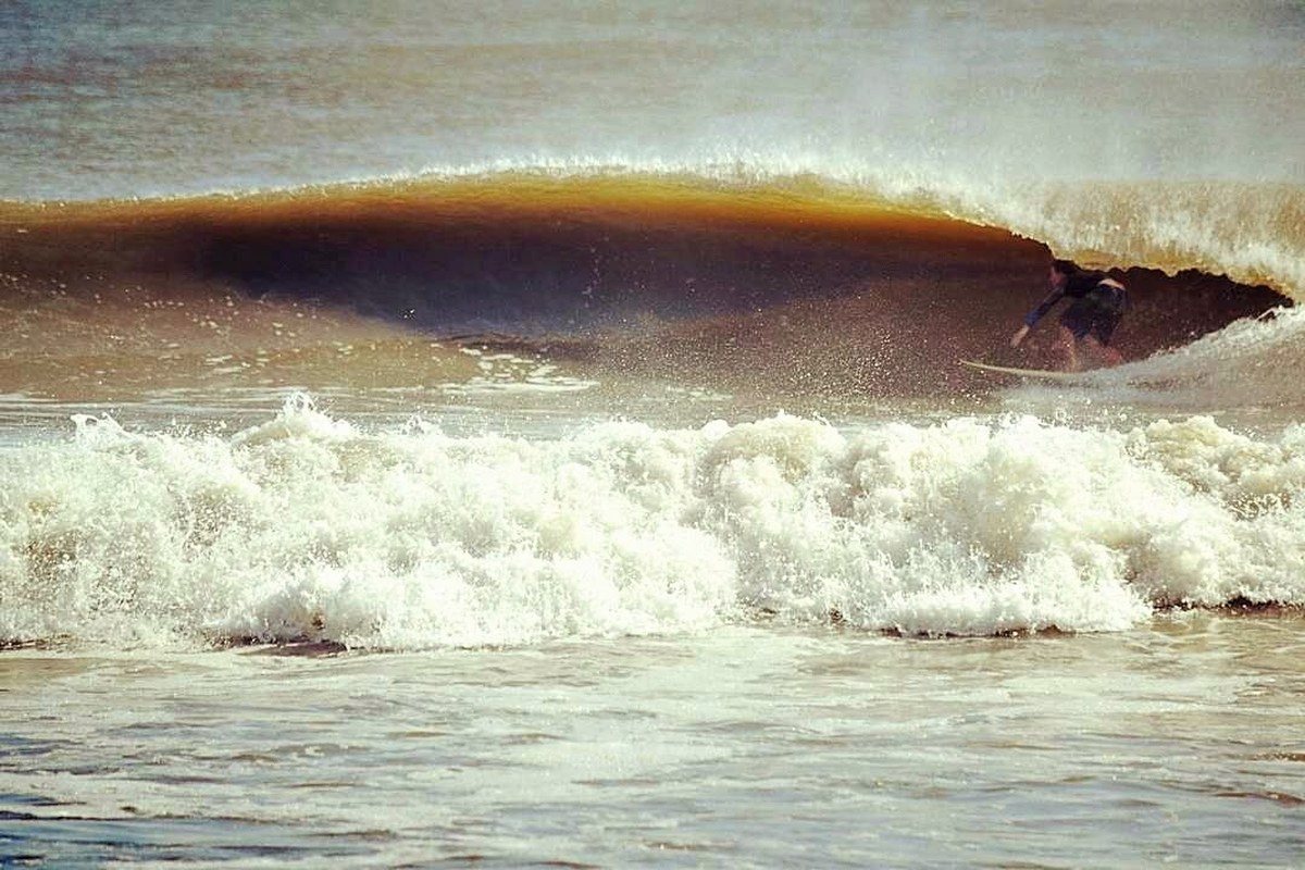 Hurricane Swell At Cape Hatteras