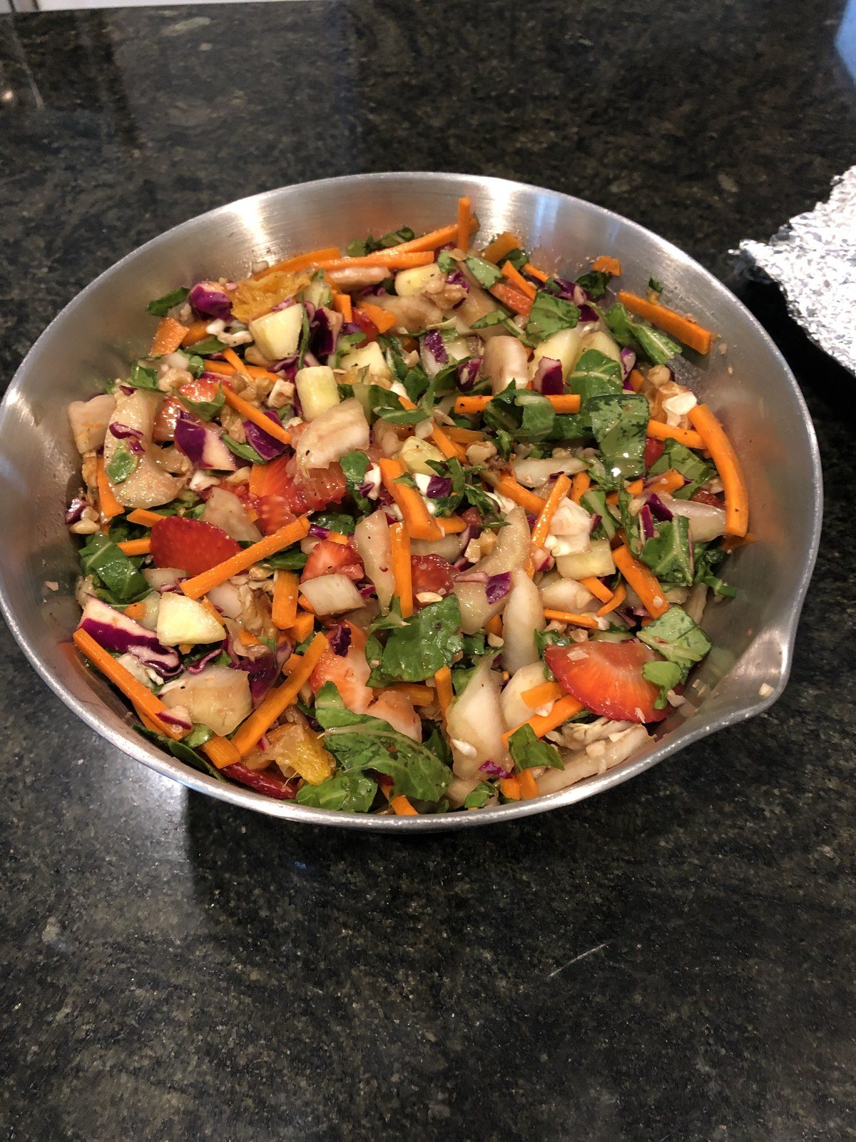 BoK CHoY Rice Vinegar Salad