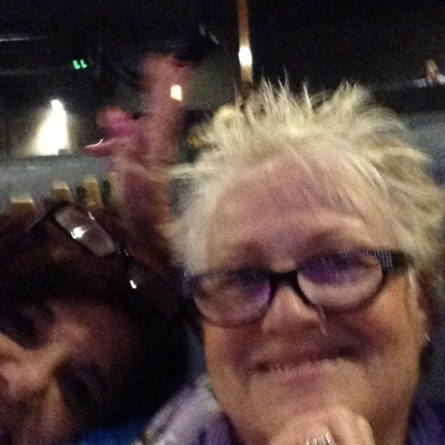 At A Johnny Mathis Concert-her Favorite!