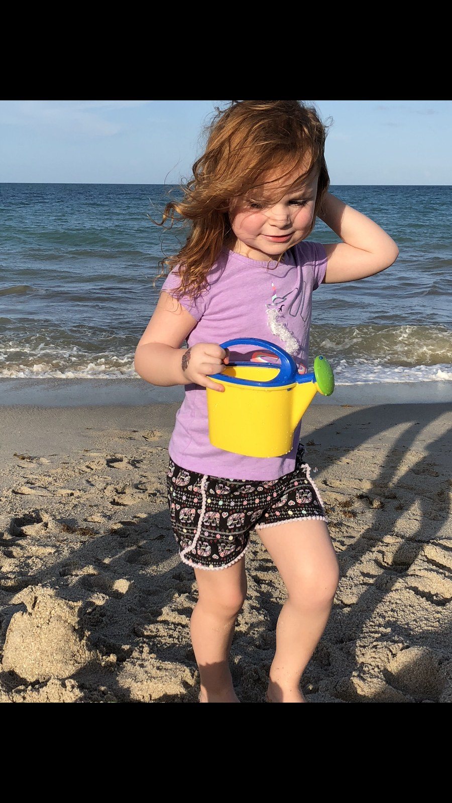 Nana's Girl At The Beach!