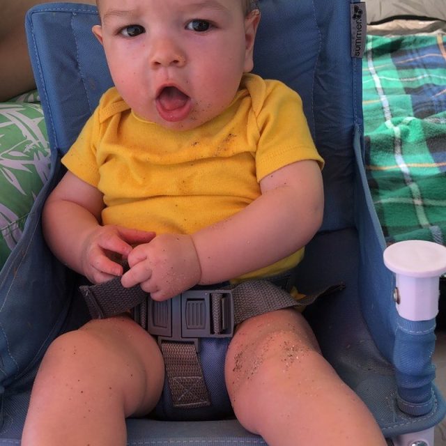 The Sand Taste So Good!