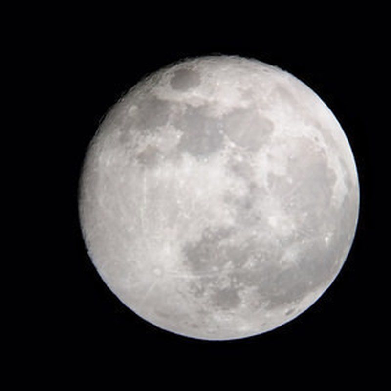 Super Moon 2014 Picture Taken Through Telescope