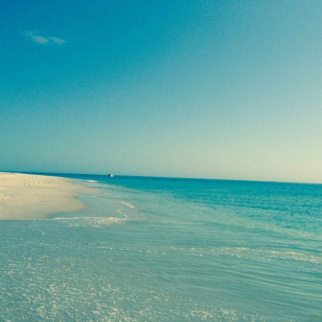 Rio Mar Sand Bar In Summer