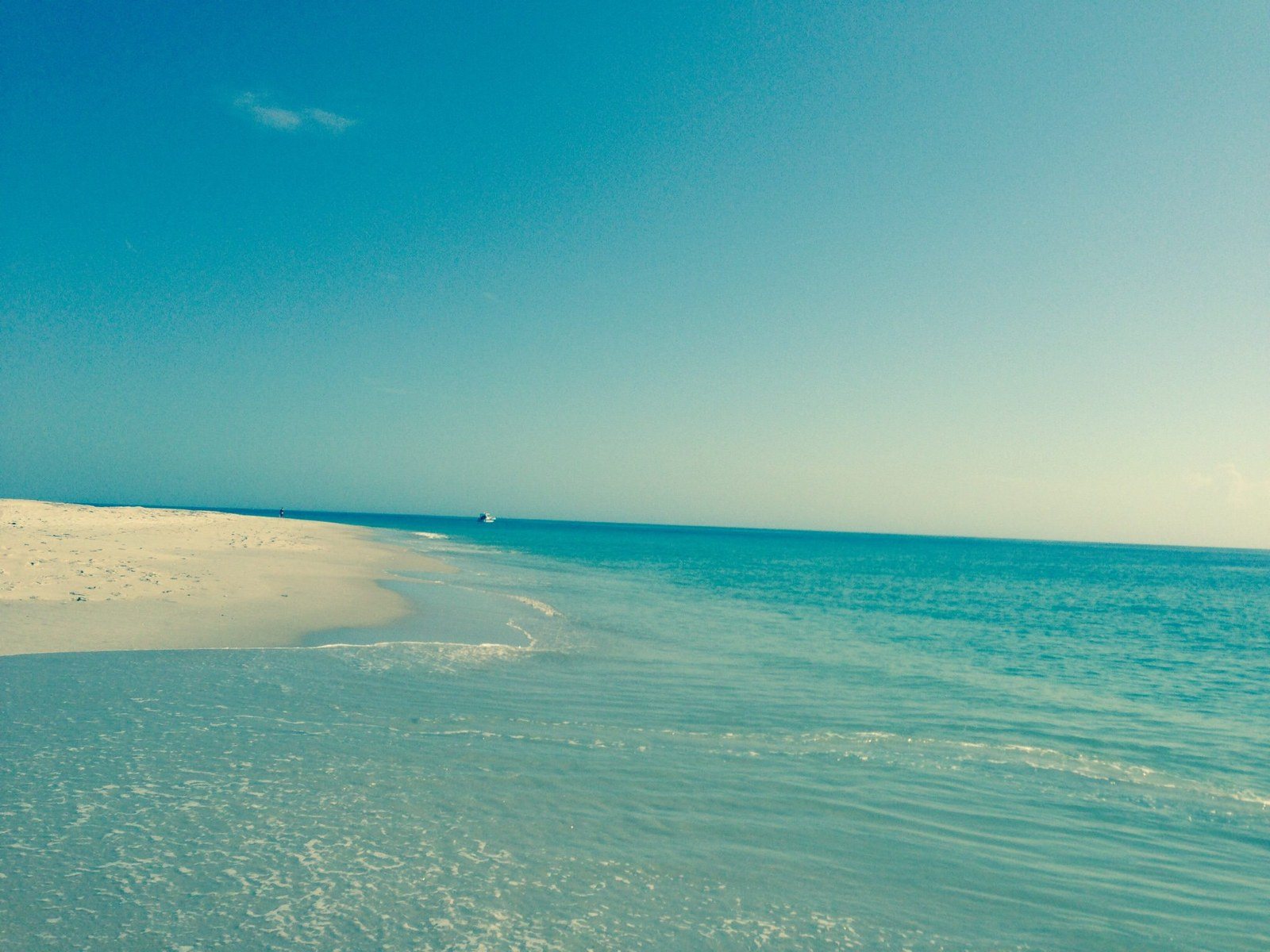 Rio Mar Sand Bar In Summer