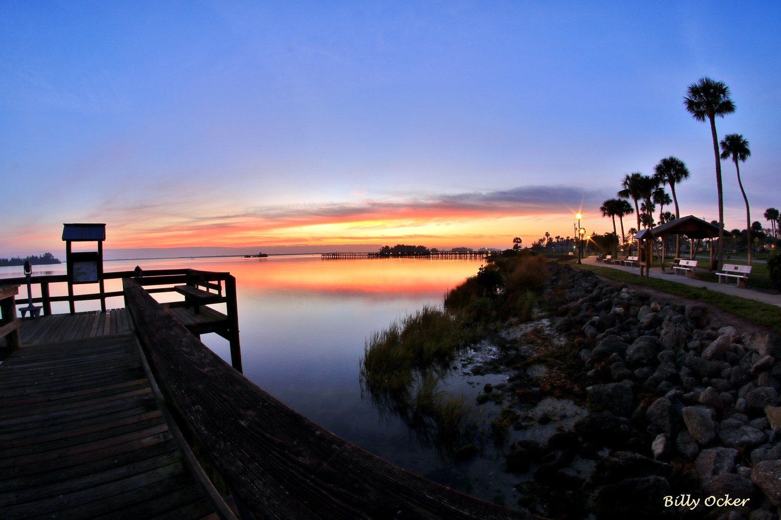 Indian River Lagoon In Sebastian Florida