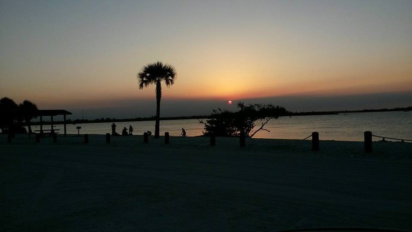 Sunset Over Ft. Pierce Jetty