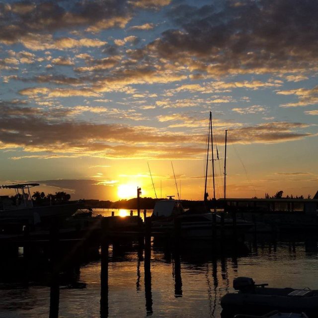 Riverside Cafe - Vero Sunset