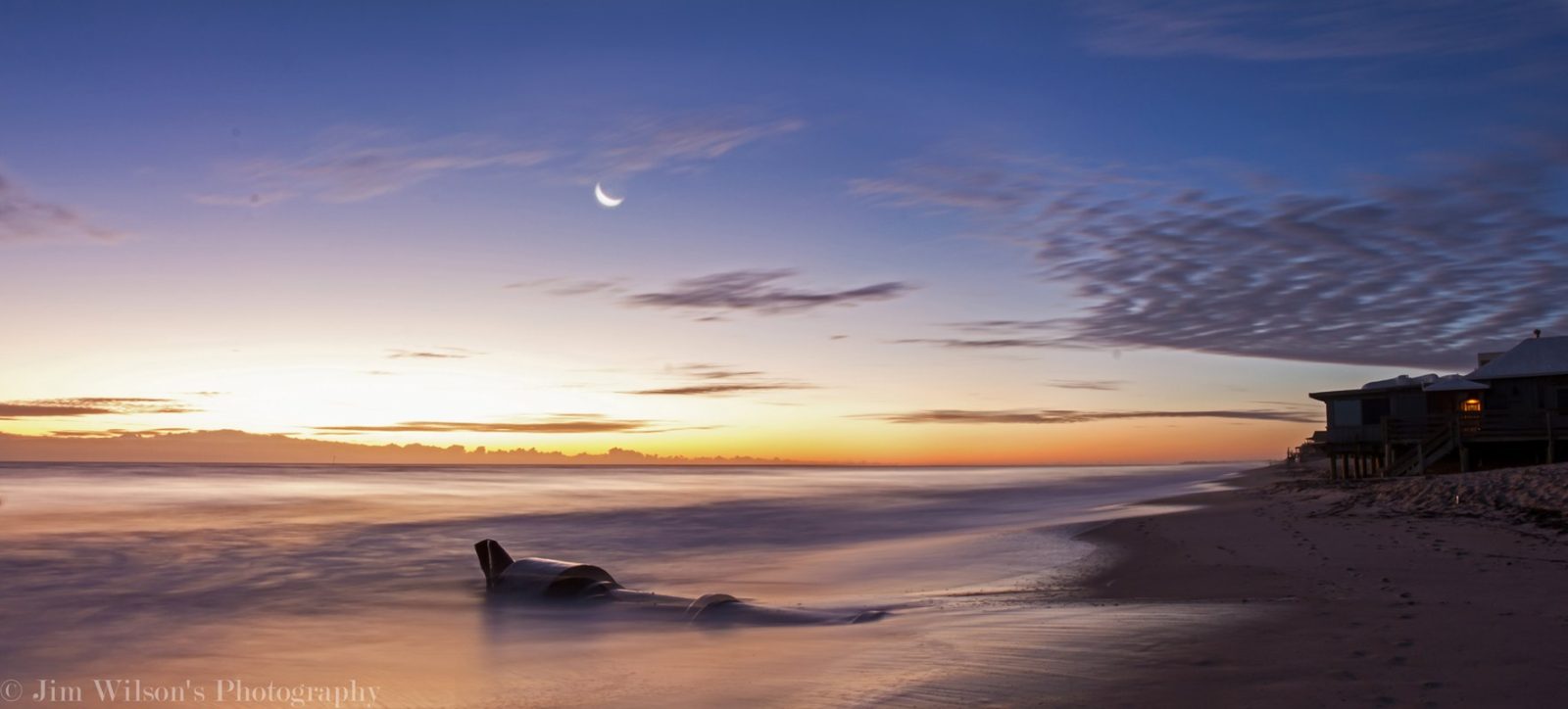 Predawn At Sexton Plaza Beach