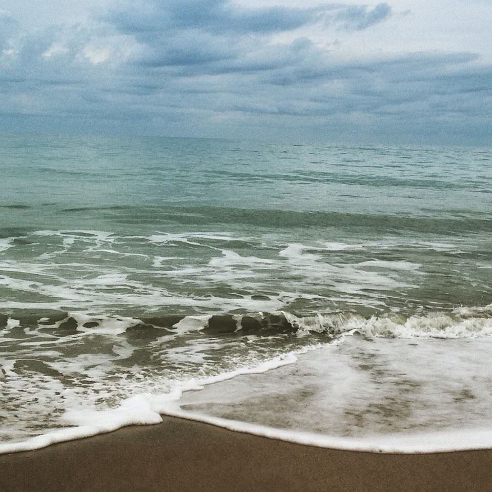 Cloudy Beach Day