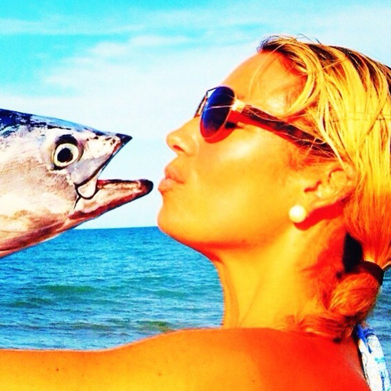 Kissing Fish