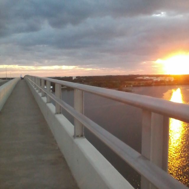 Morning Walks Across The Bridge