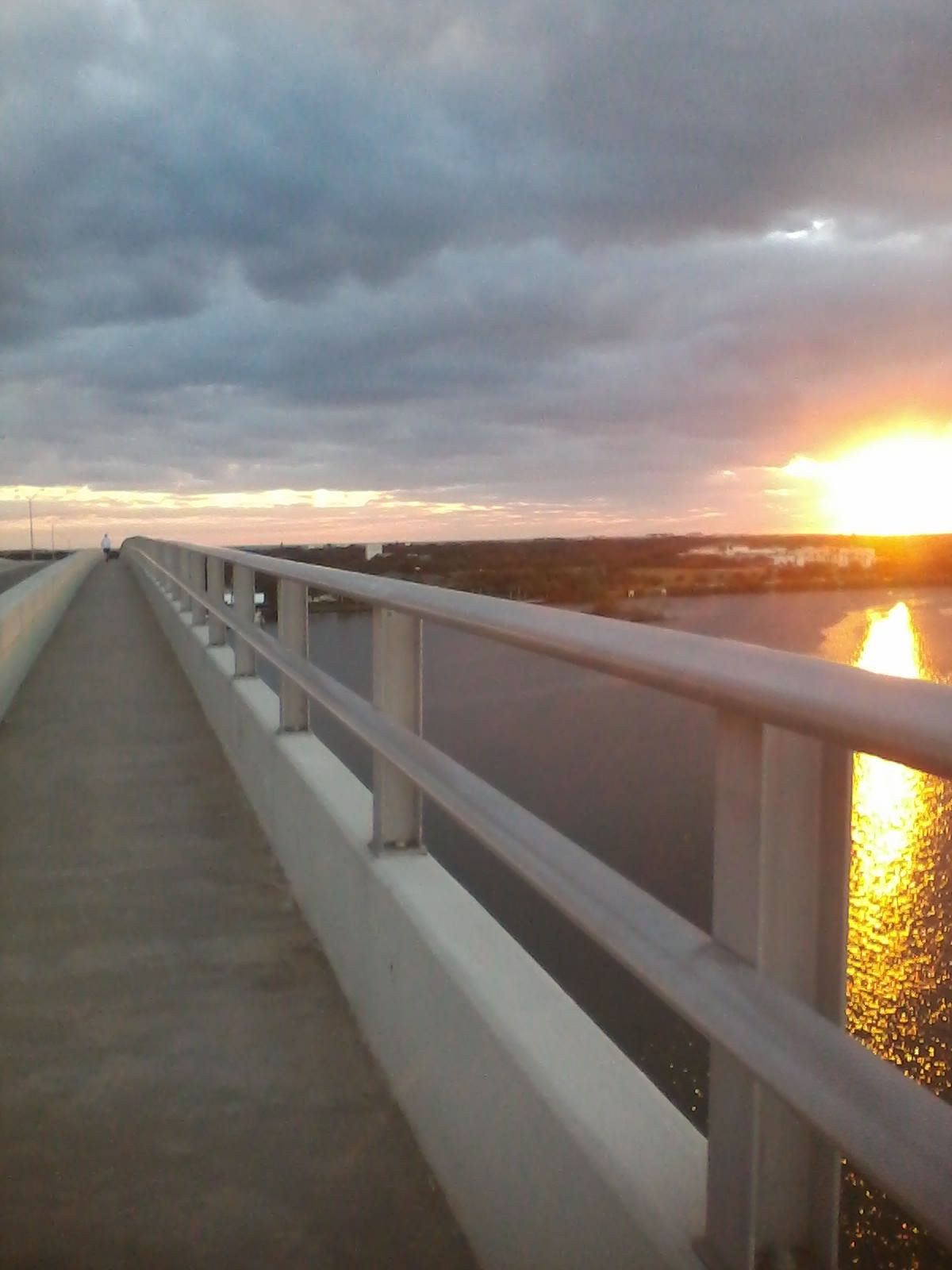 Morning Walks Across The Bridge