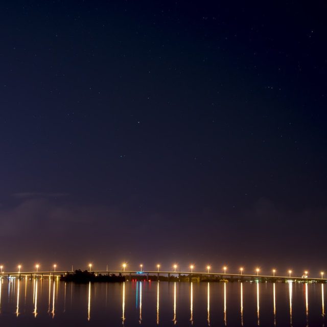 The Bridge From Lagoon Greenway Off Of 8th & IRB