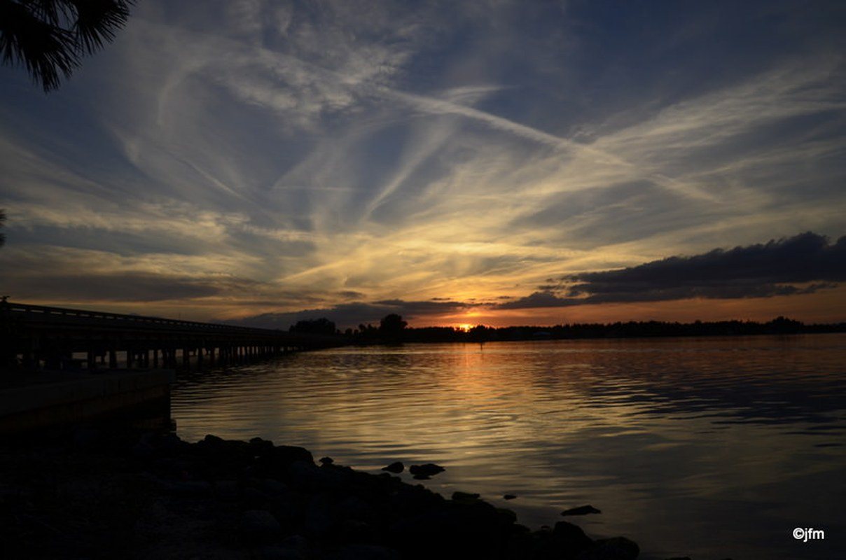 Sunset At Inlet