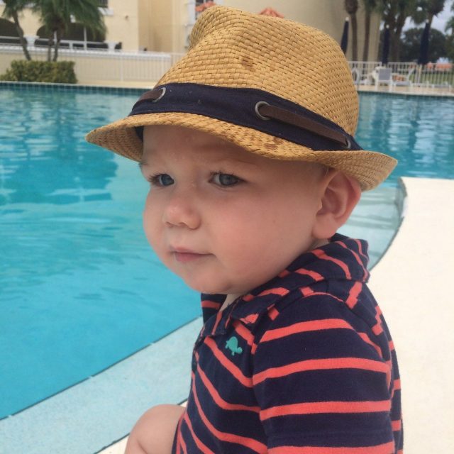 Sitting By The Pool