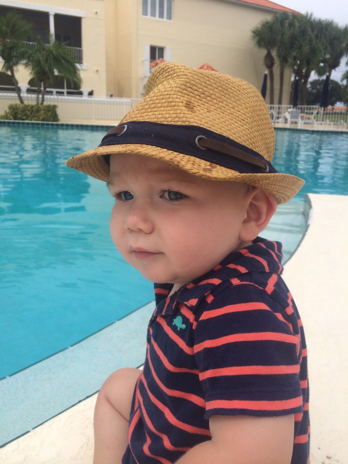 Sitting By The Pool