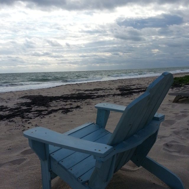 Old Blue Chair