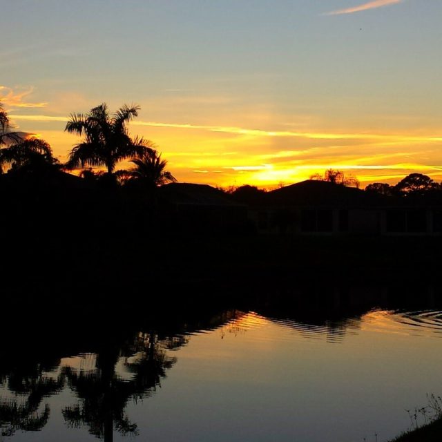 Sunset In Vero Beach