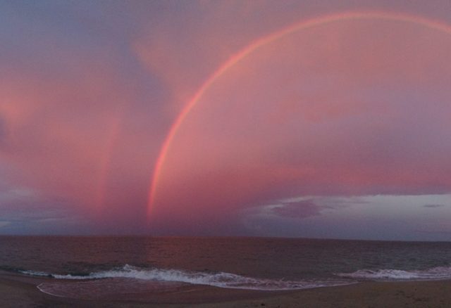 Double Rainbow Over Vero Beach. I Just Wanted To Share This Image Which Is Taken