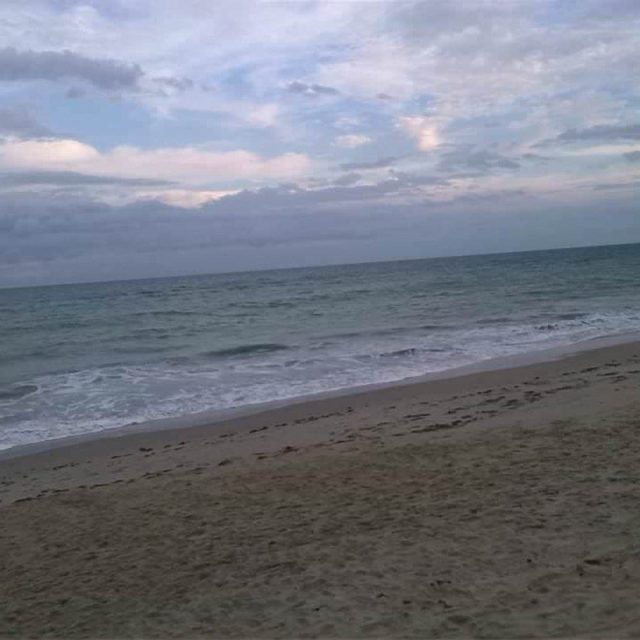 Cloudy Day At Golden Sands Bch