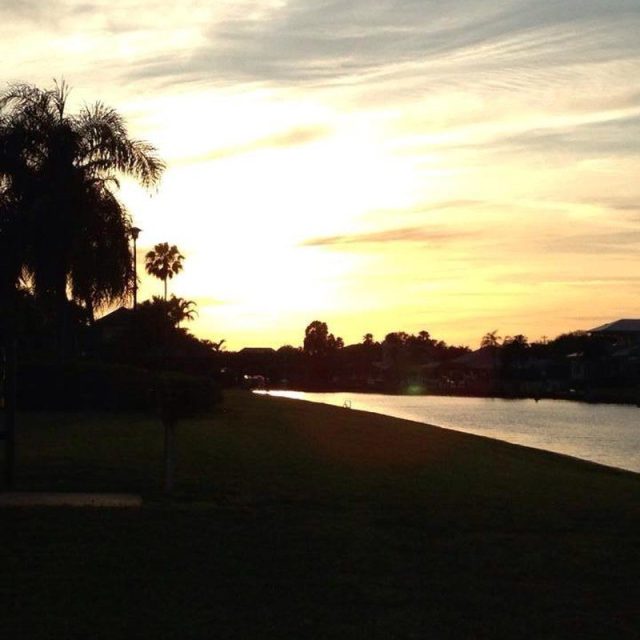 River Sunset